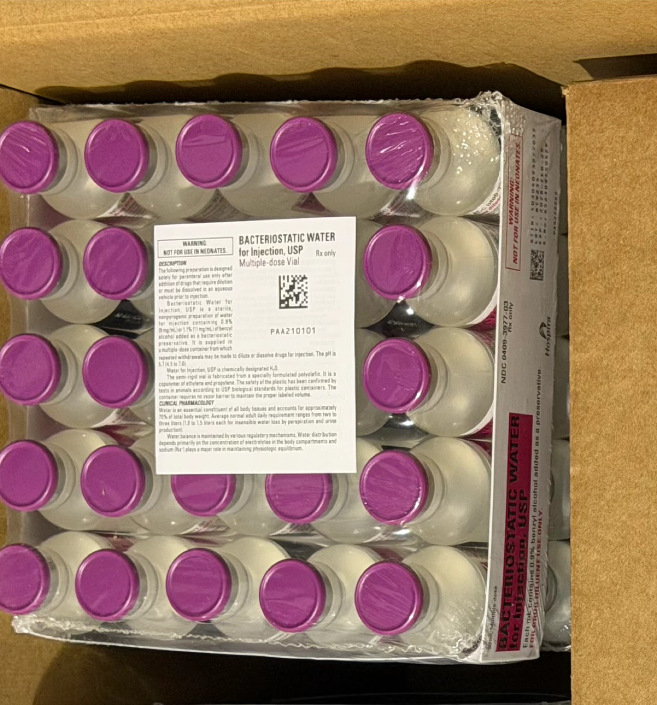 Bacteriostatic Water 30ML 1Case