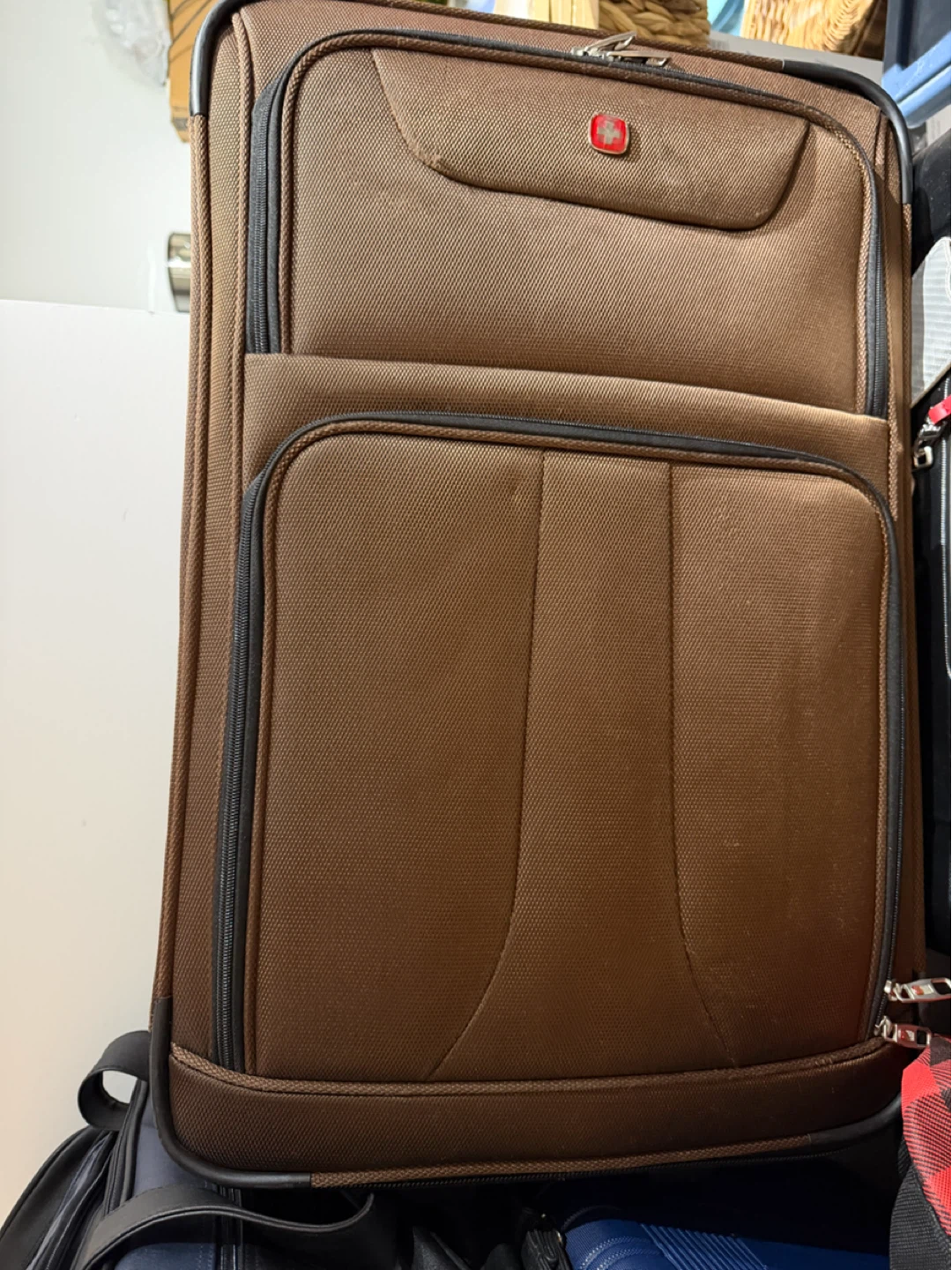 Brown Swiss Gear Luggage