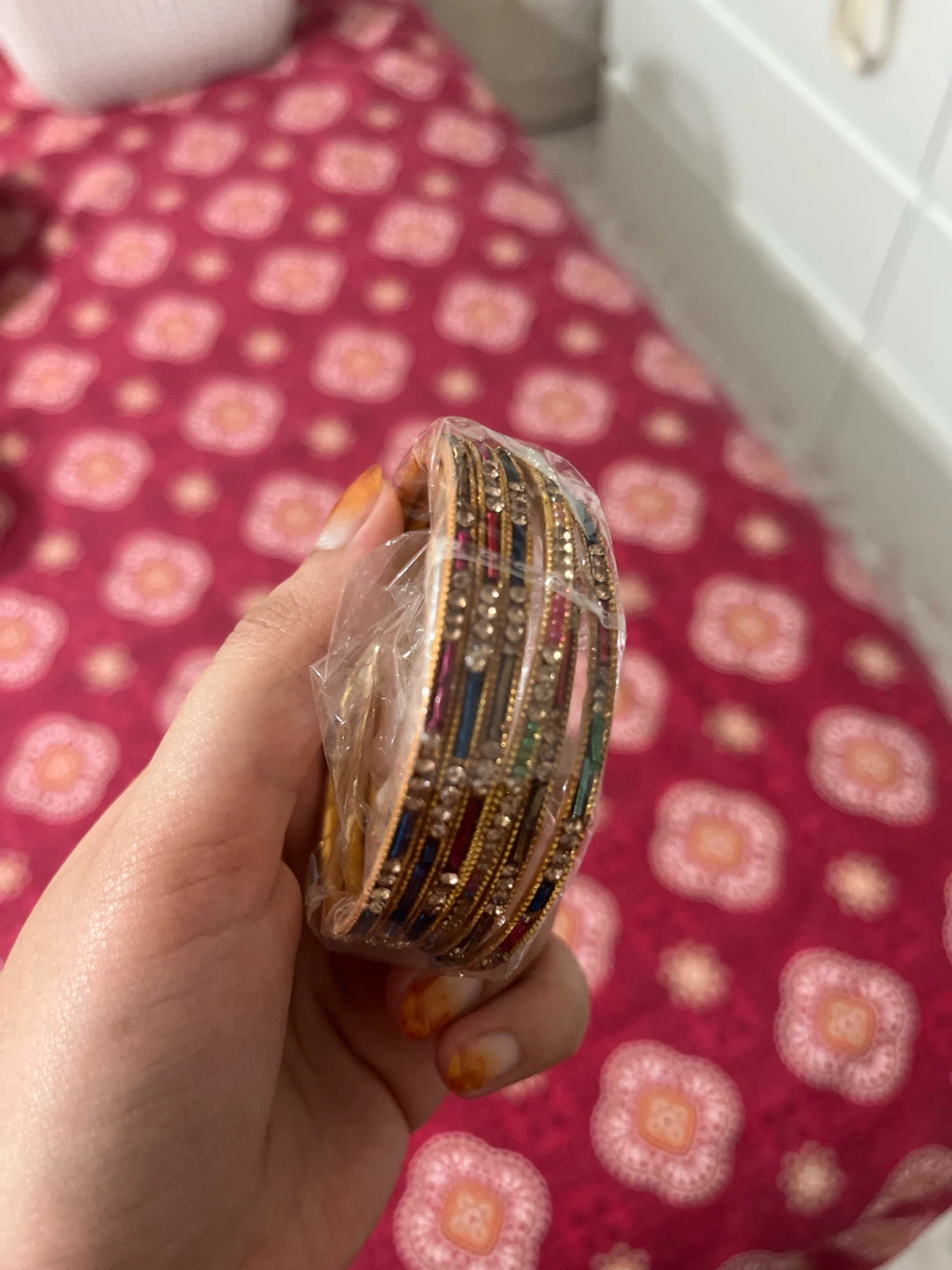 Gold Bangles Set