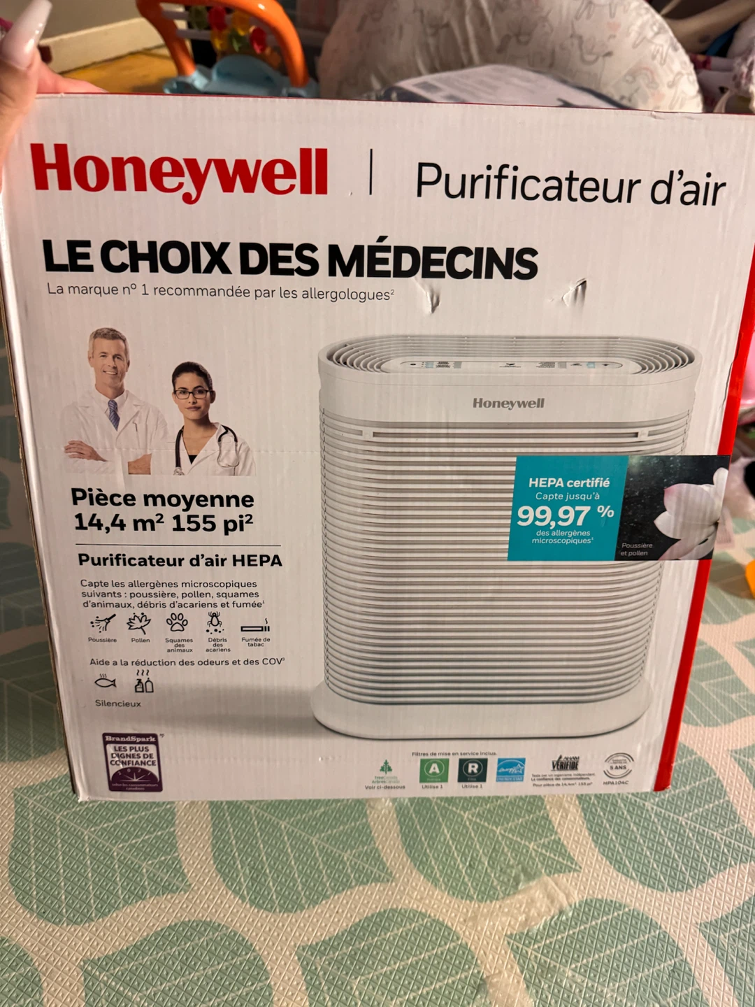 Honeywell HEPA Air Purifier - photo 3
