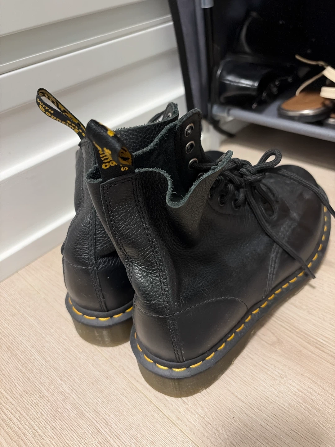 Dr. Martens Pascal Black Leather Boots - photo 2