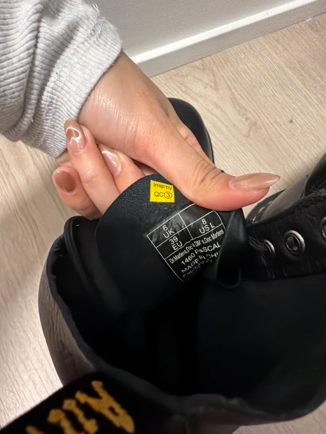 Dr. Martens Pascal Black Leather Boots - photo 3