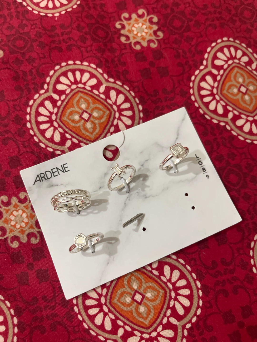 Ardene 5-Piece Ring Set