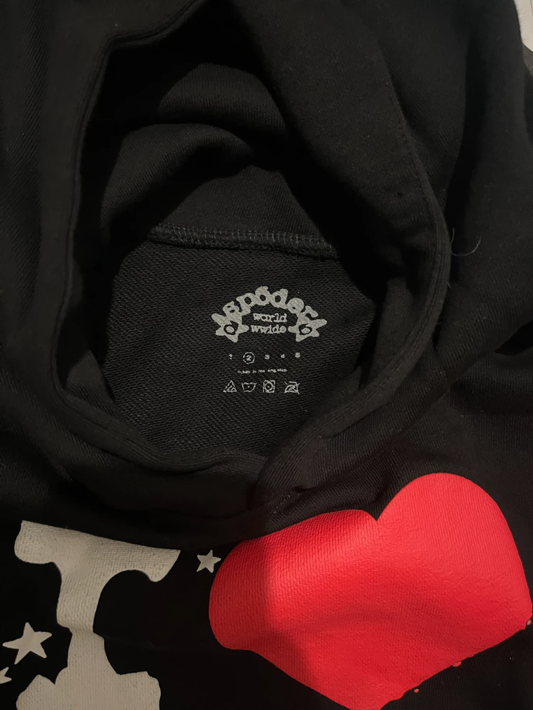 SP5DER "I Love SP5DER" Hoodie - photo 2