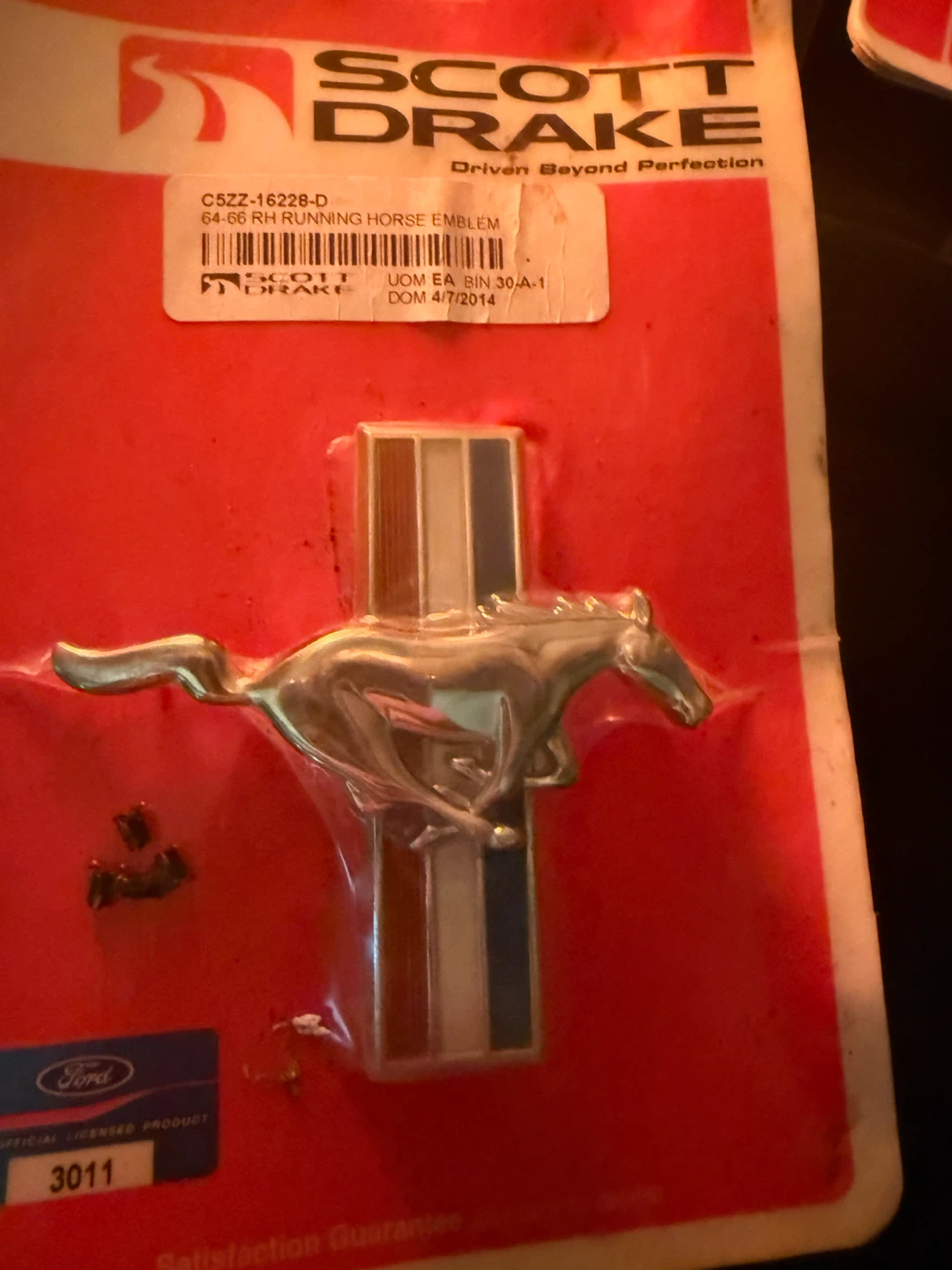 Ford Mustang Scott Drake Emblems - photo 3