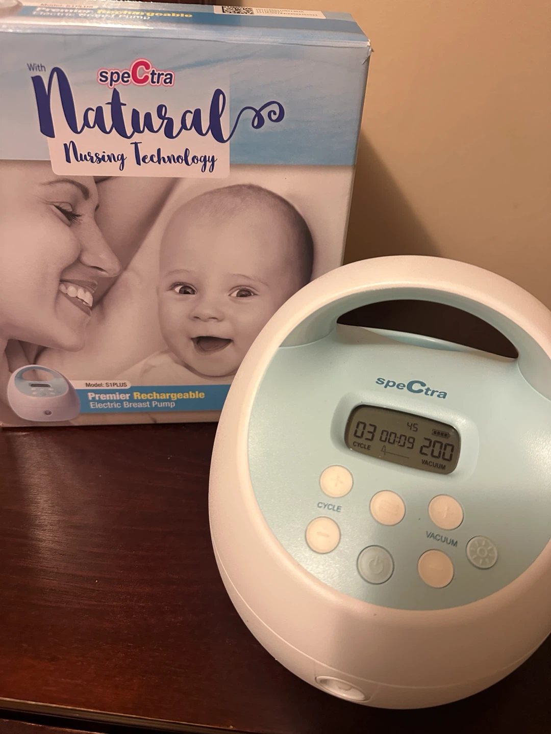 Spectra S1 Plus Premier Rechargeable Electric Breast Pump