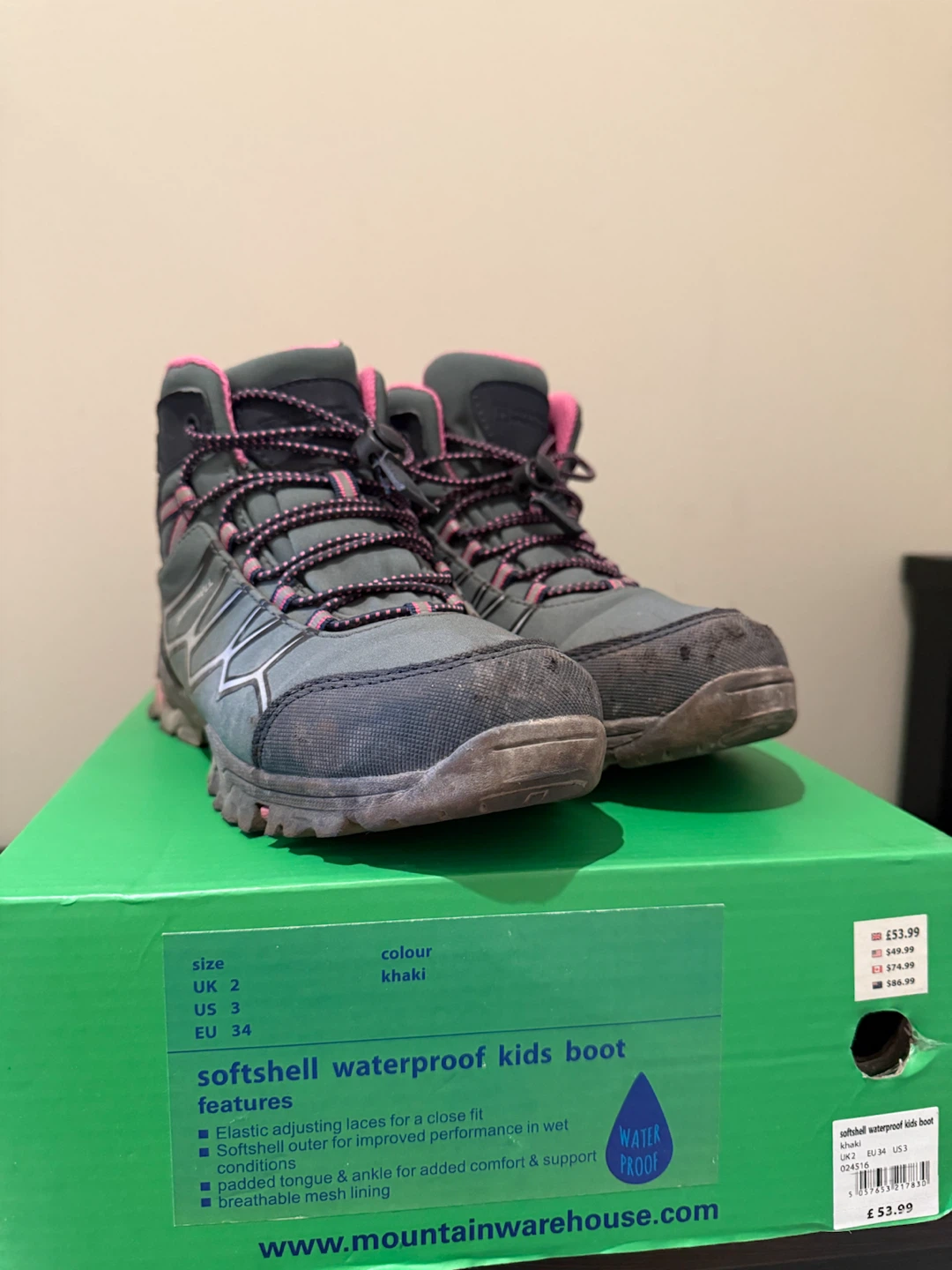 Mountain Warehouse Softshell Waterproof Kids Boots - photo 2