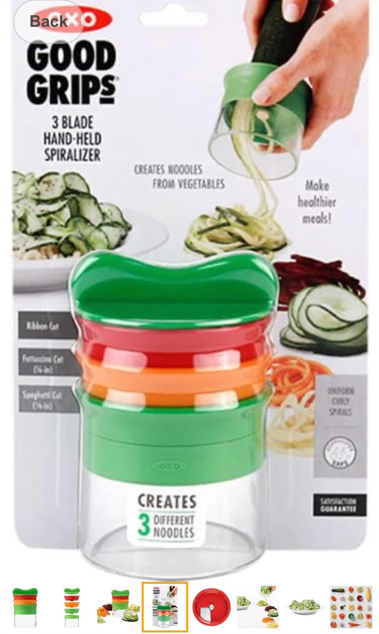 OXO Good Grips 3-Blade Hand-Held Spiralizer - photo 2