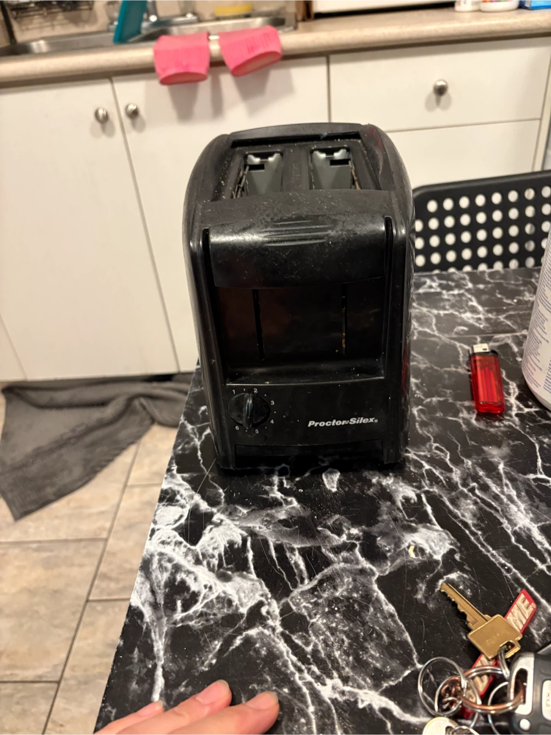 Black Proctor Silex 2-Slice Toaster