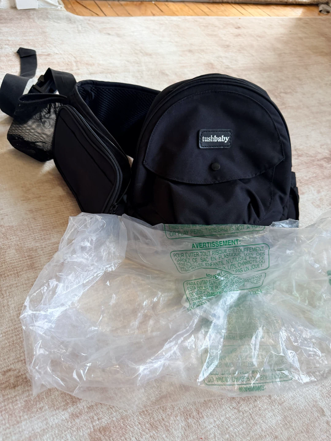 TushBaby Safety-Certified Hip Carrier for Babies & Toddlers - photo 2
