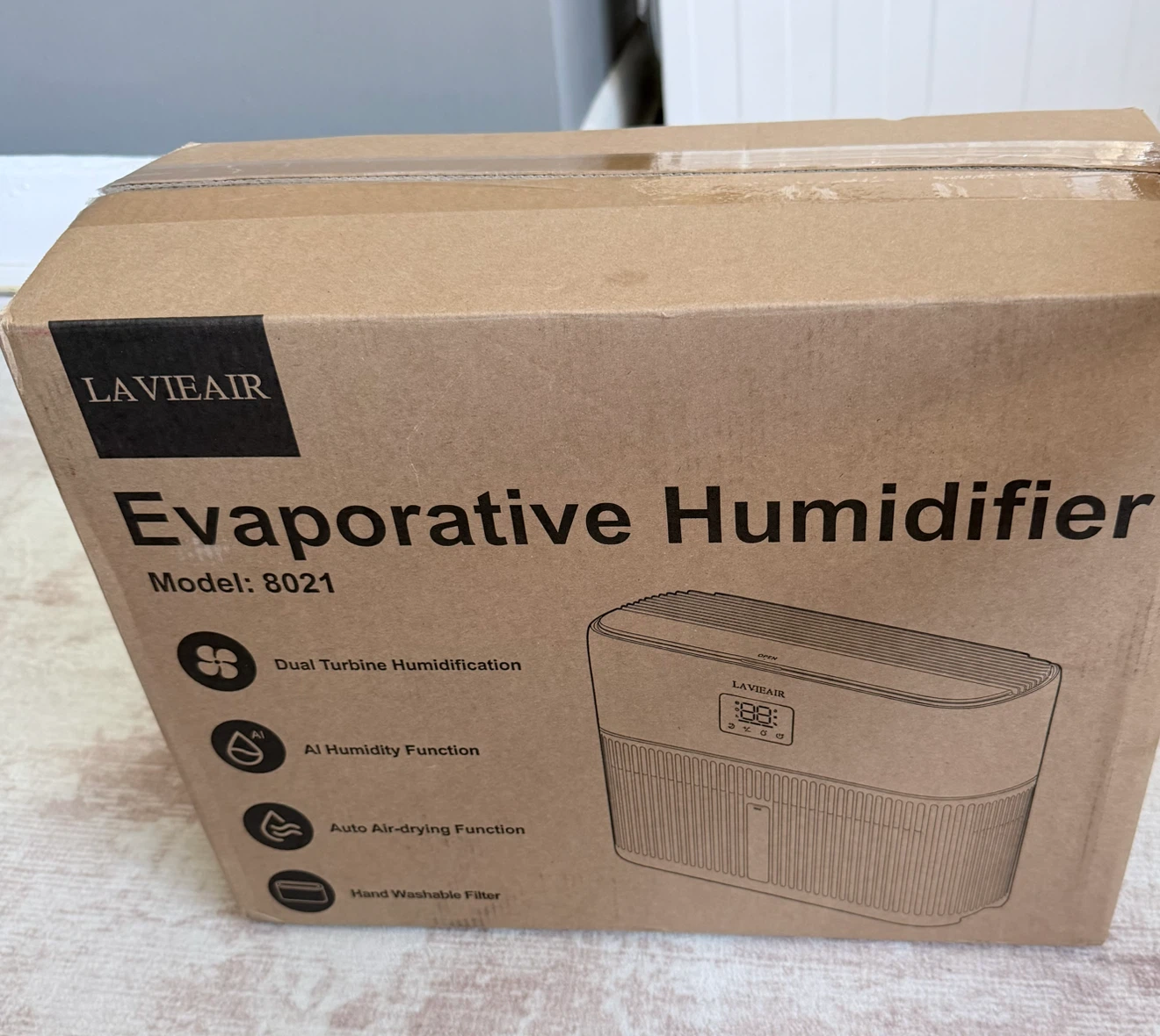 Lavieair 8021 Evaporative Humidifier - photo 2