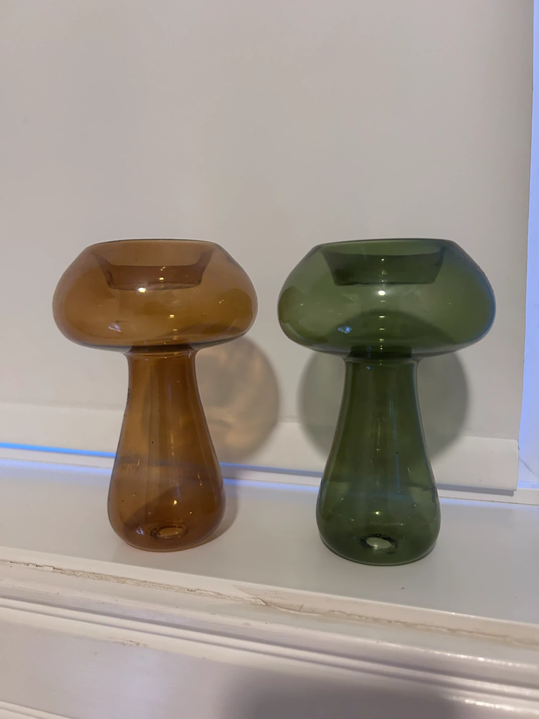 Mushroom Tea Light Candle Holders (Set of 2)