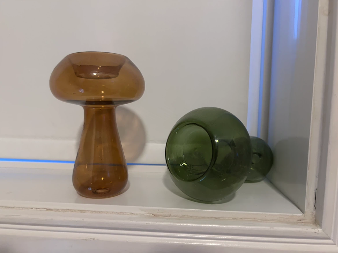 Mushroom Tea Light Candle Holders (Set of 2) - photo 2