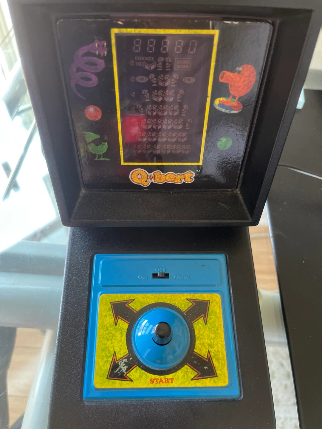 Q*bert Handheld Electronic Game