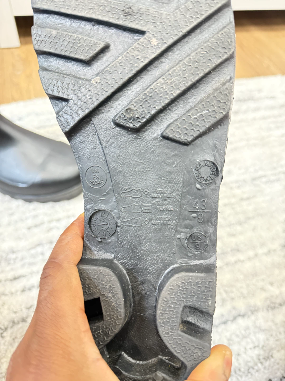 Pioneer Black Rubber Work Boots - photo 3