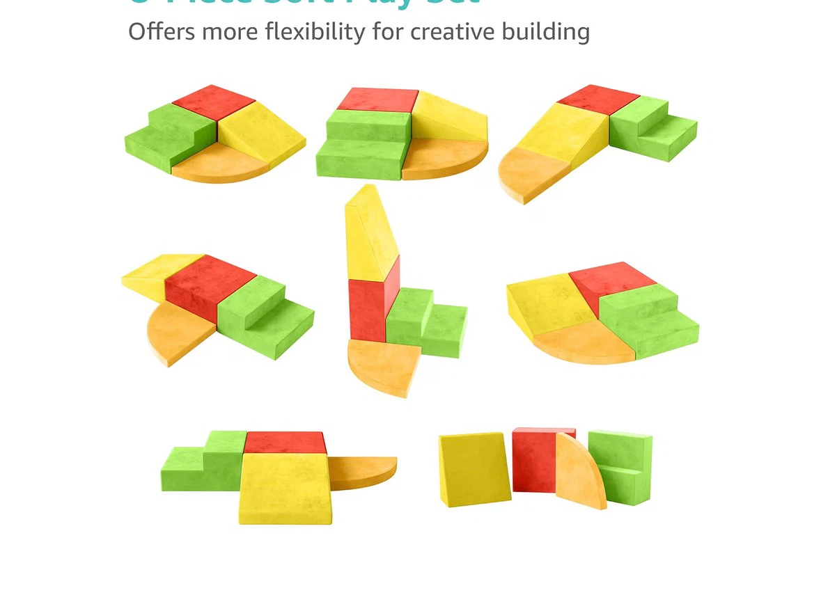 Toddler Climbing Blocks Soft Play Set 4 Piece - photo 2