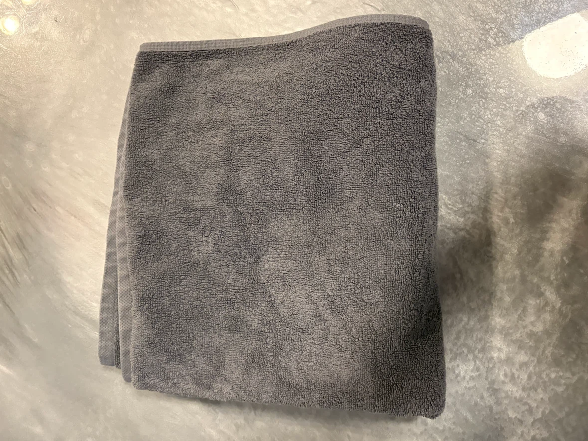 Grey Bath Towel BIG - photo 2