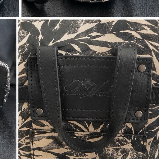 Patricia Nash Floral Print Leather Shoulder Bag