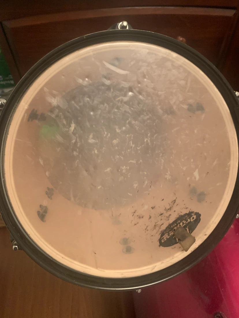 CB700 Pearl Maroon drum kit - Snare, Toms, Bass - photo 2