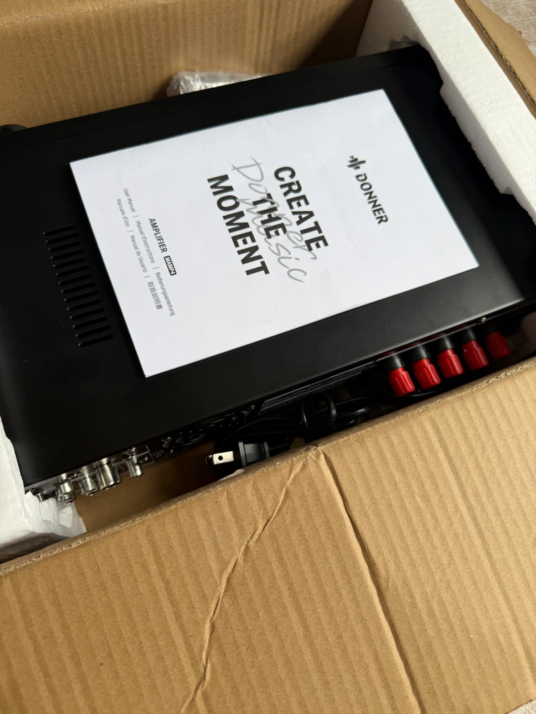 Donner MAMP4 5.1 Channel Audio Amplifier - photo 2