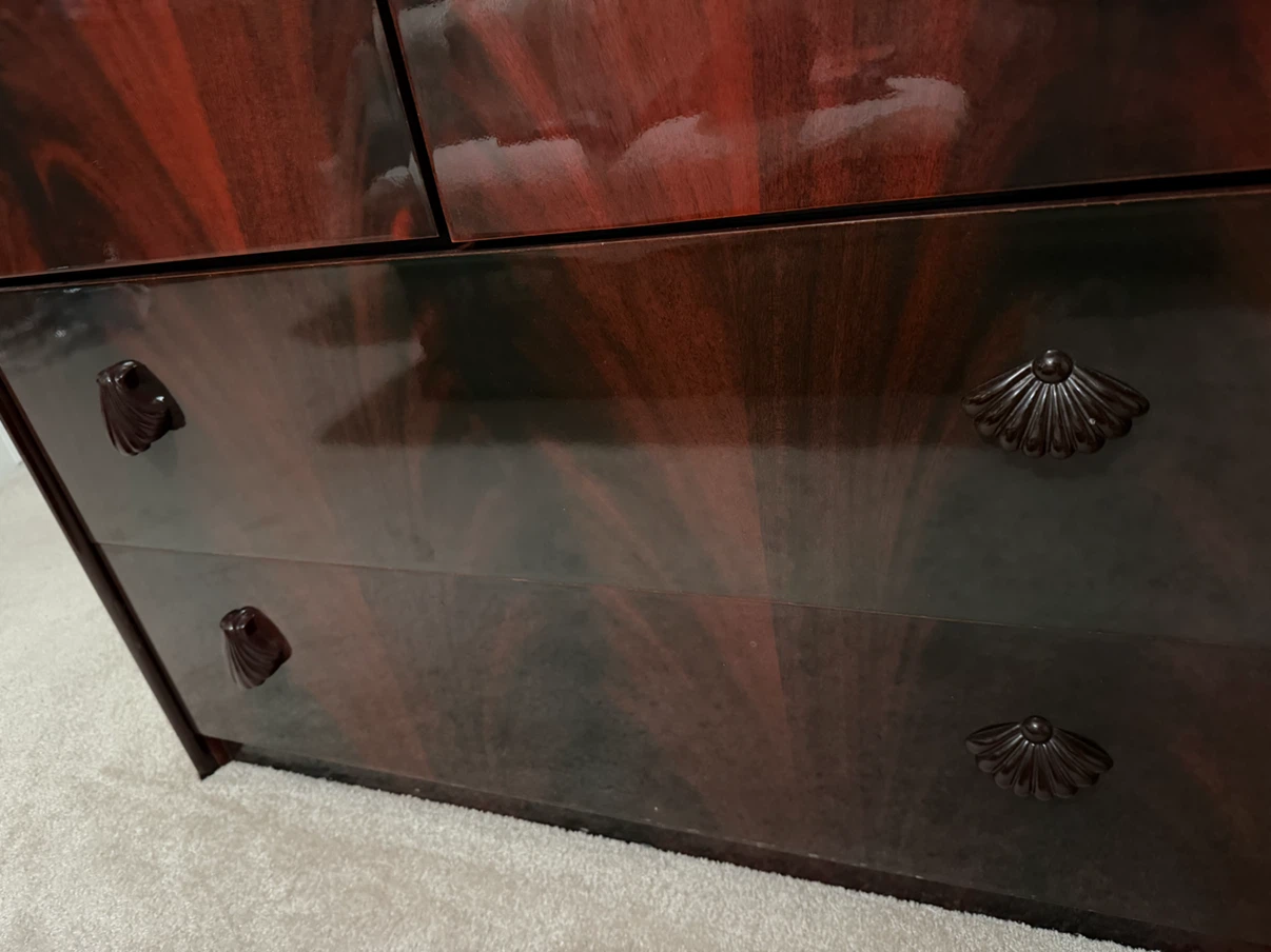 Vintage Armoire Wardrobe with Drawers - Italian furniture - photo 4