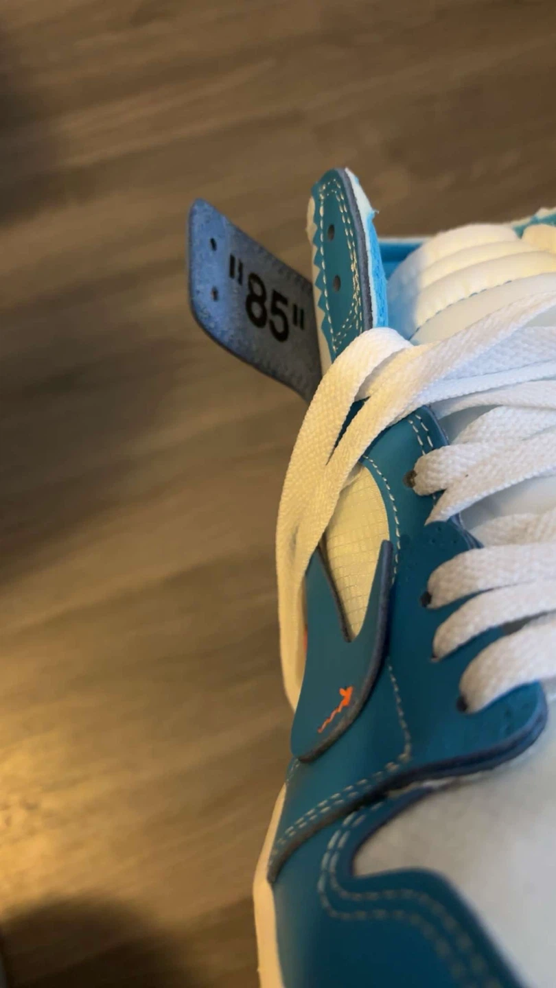 Off-White Air Jordan 1 University Blue - photo 3