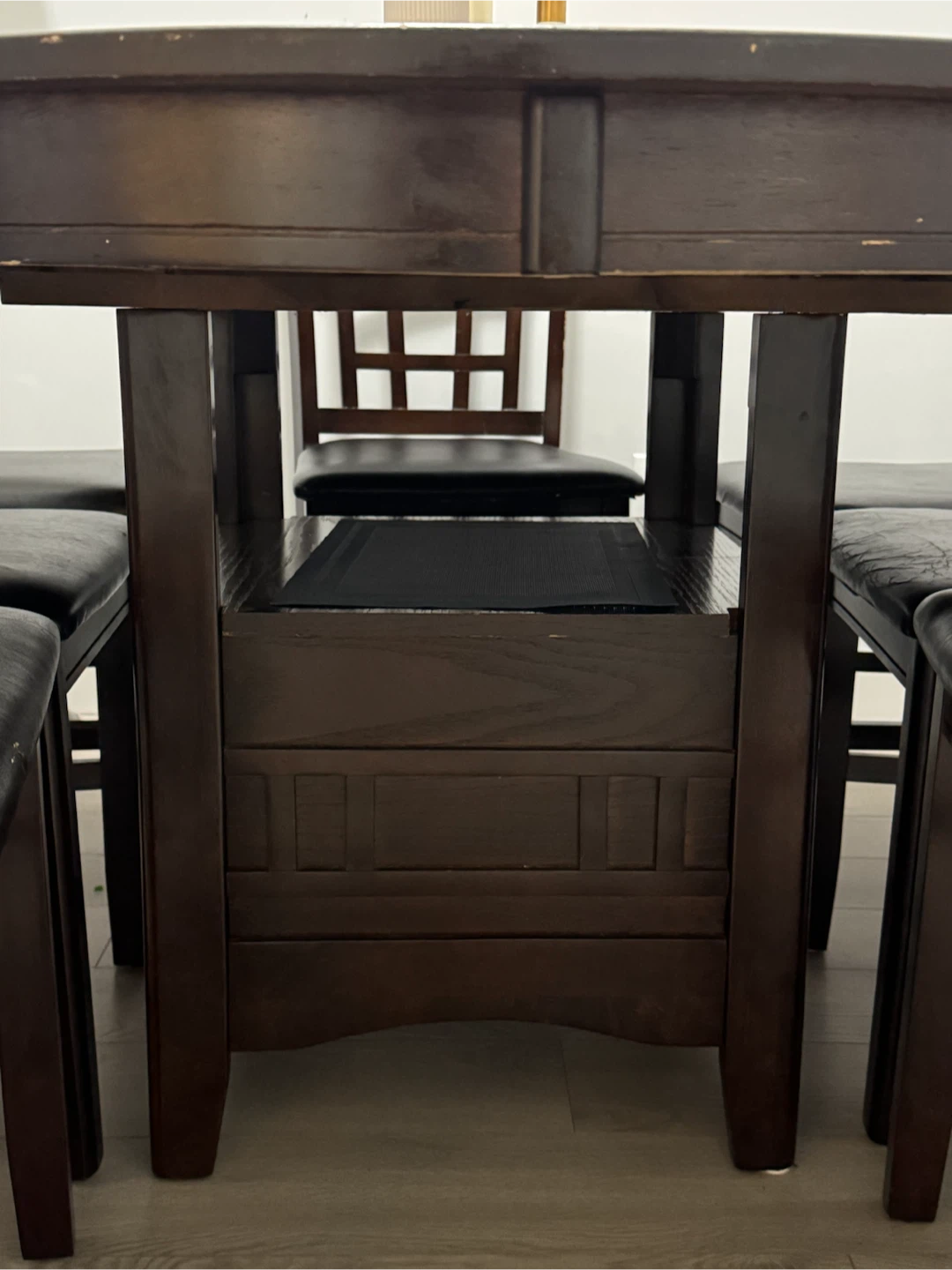 Solid Wood Extendable Dining Table - photo 2