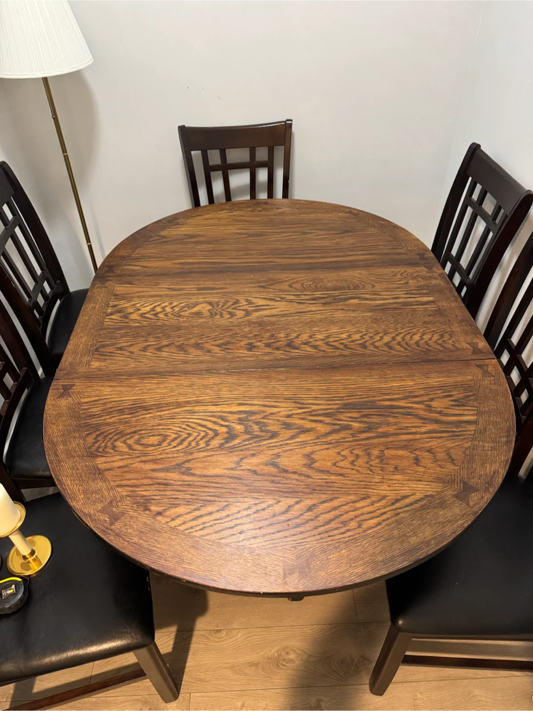Solid Wood Extendable Dining Table - photo 5