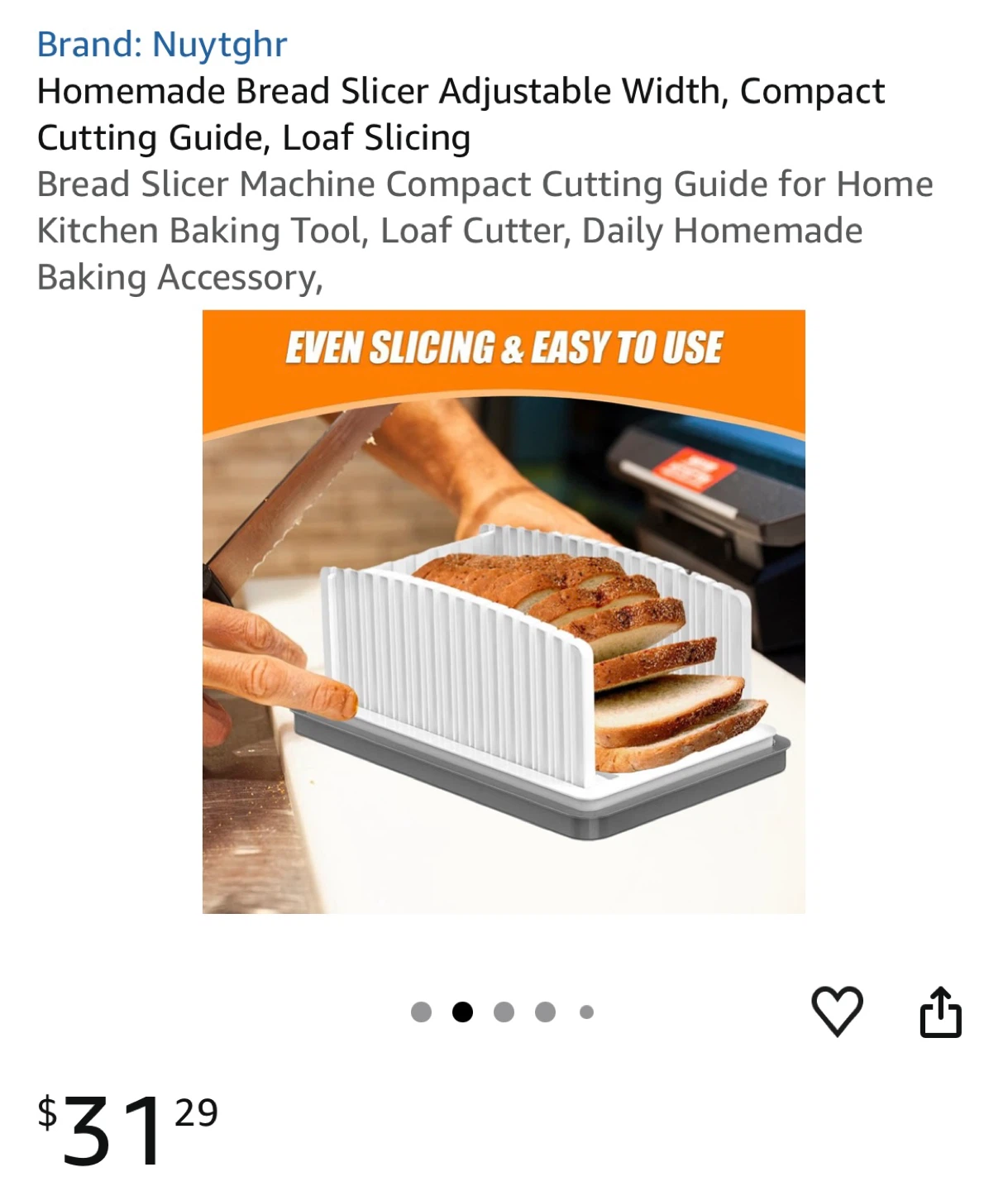 Homemade Bread Slicer