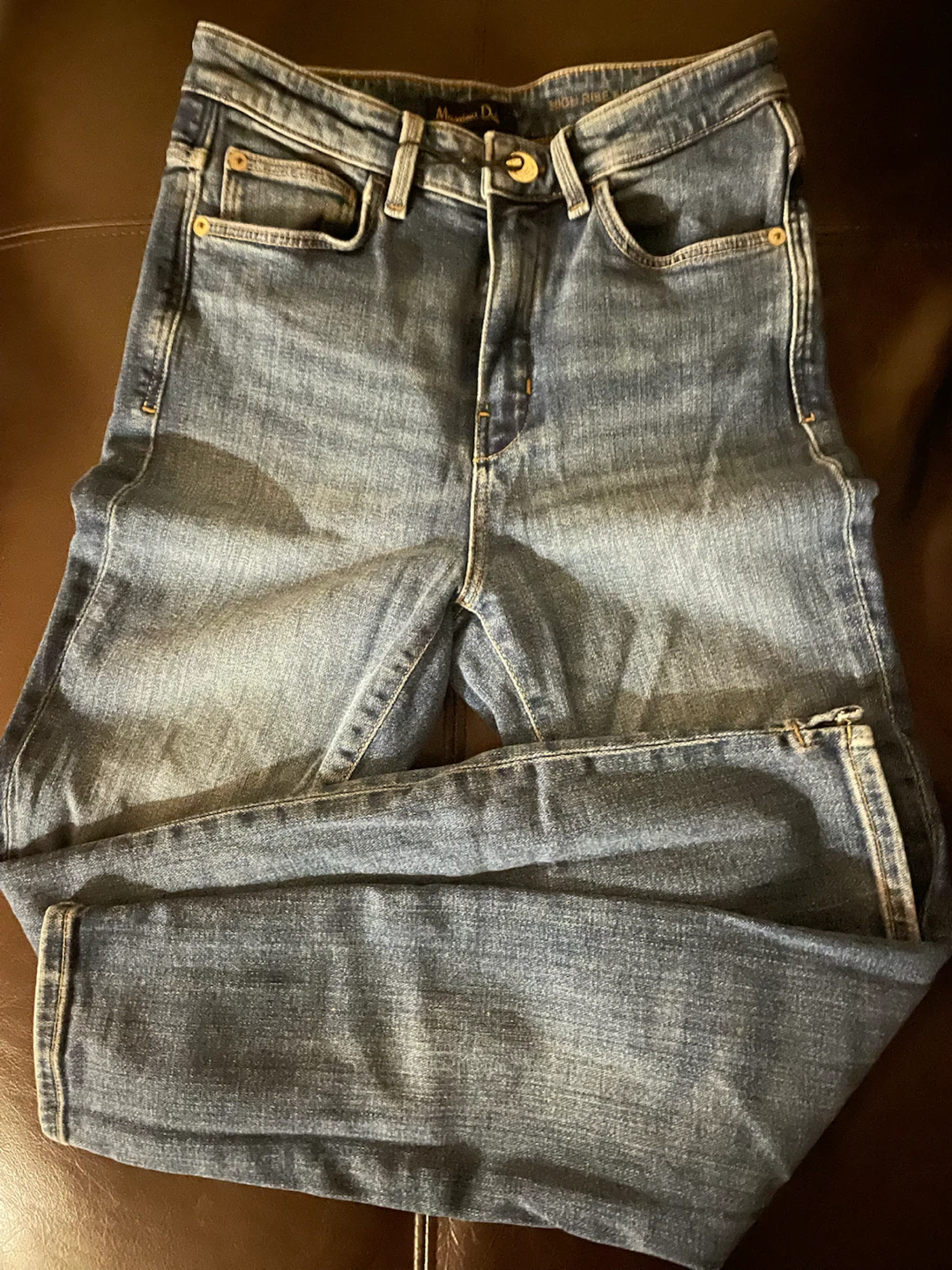 Massimo Dutti High Rise Jeans