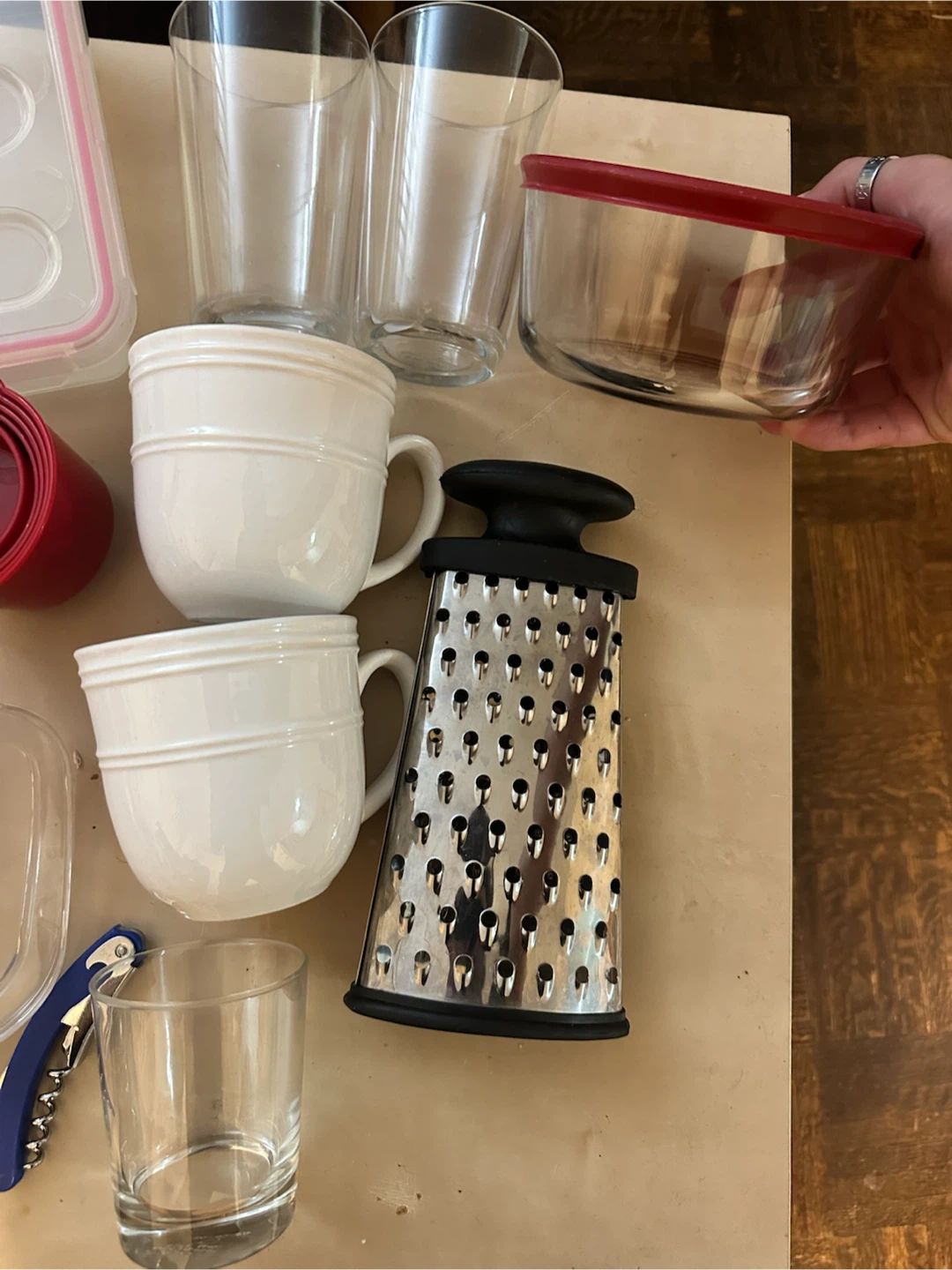 Kitchen Utensils Bundle - Grater, Can Opener, Glasses & More - photo 2