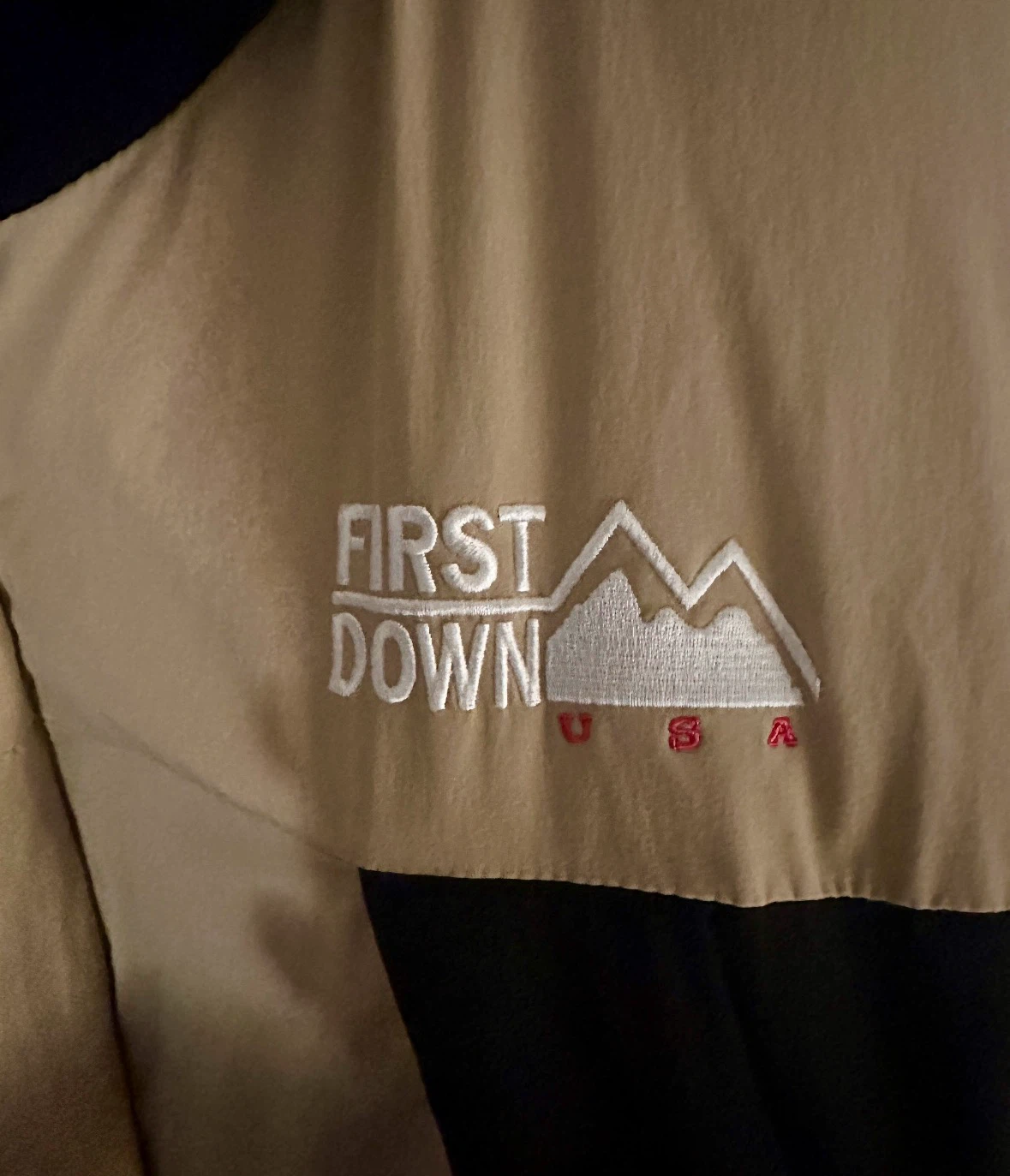 First Down USA Down Jacket – XL – Like New - photo 3