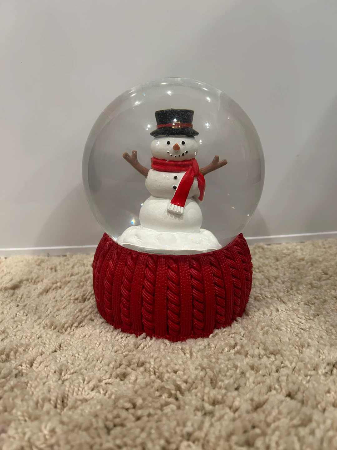 Snowman Snow Globe