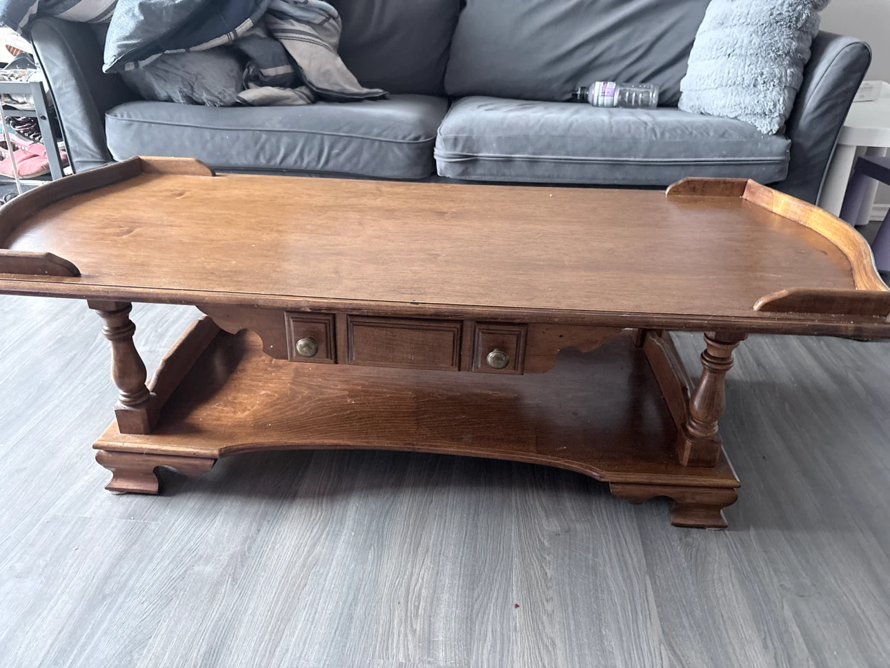 coffee table with storage