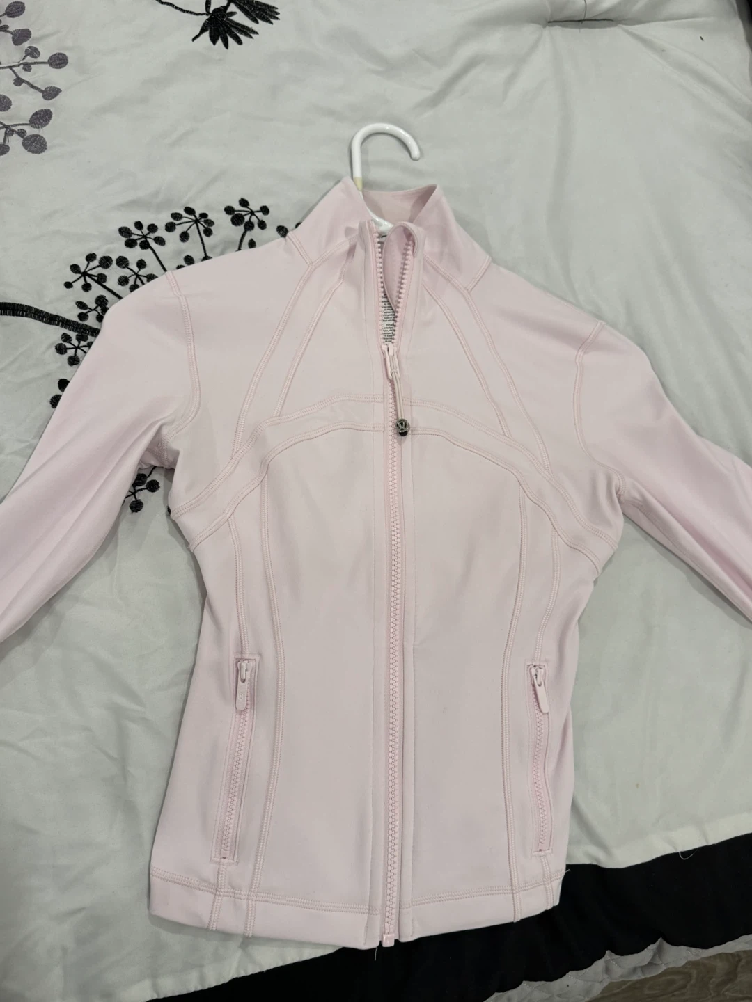 Lululemon Define Cropped Jacket Blissful Pink Size 2