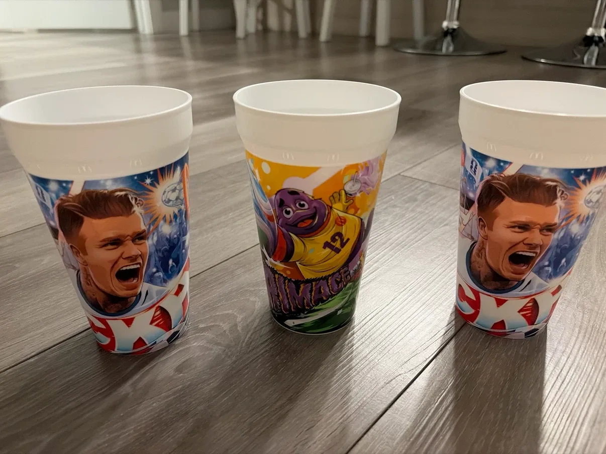 McDonald's World Cup Cups (Set of 3)
