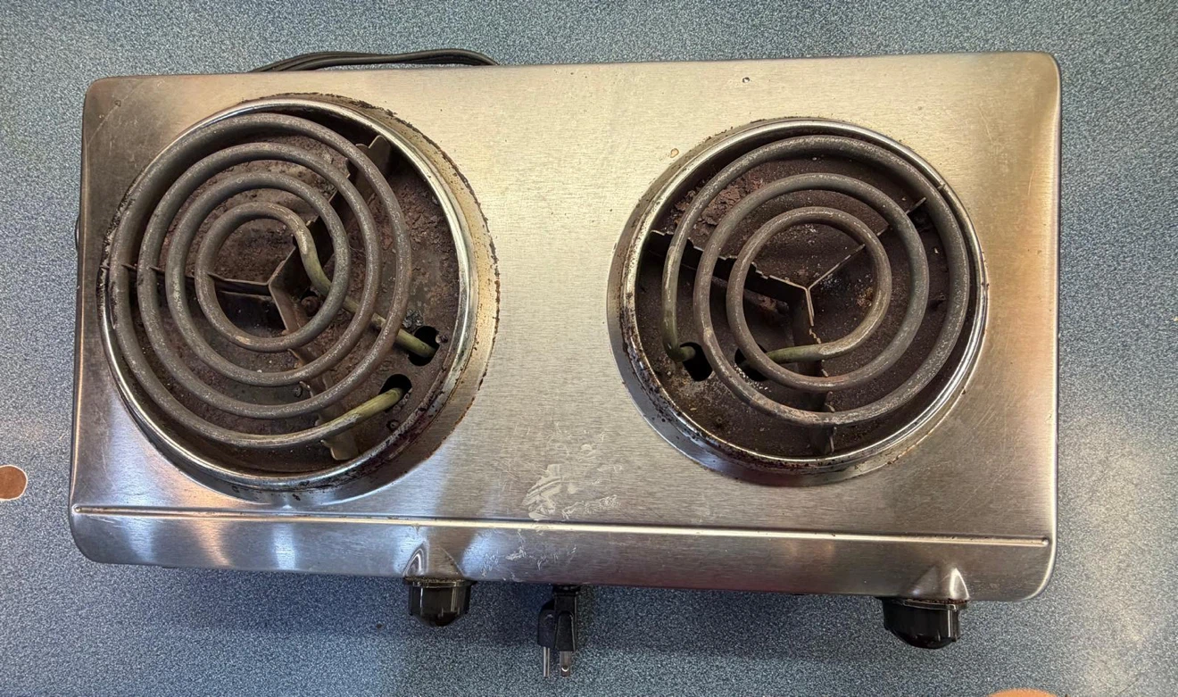 Portable Double Burner Electric Hot Plate