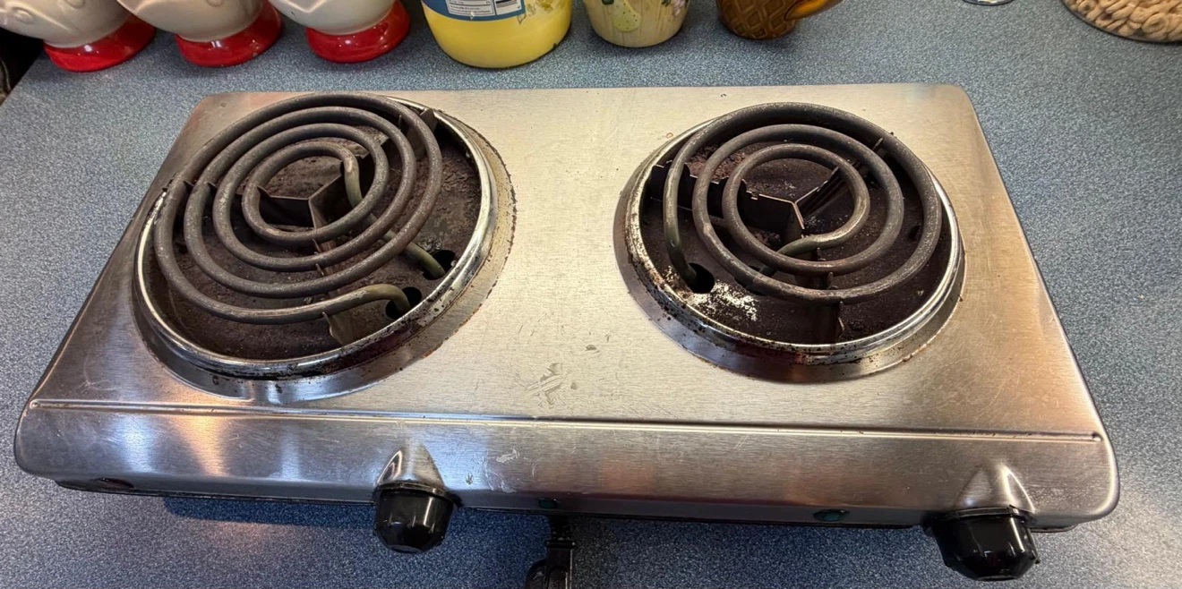 Portable Double Burner Electric Hot Plate - photo 2
