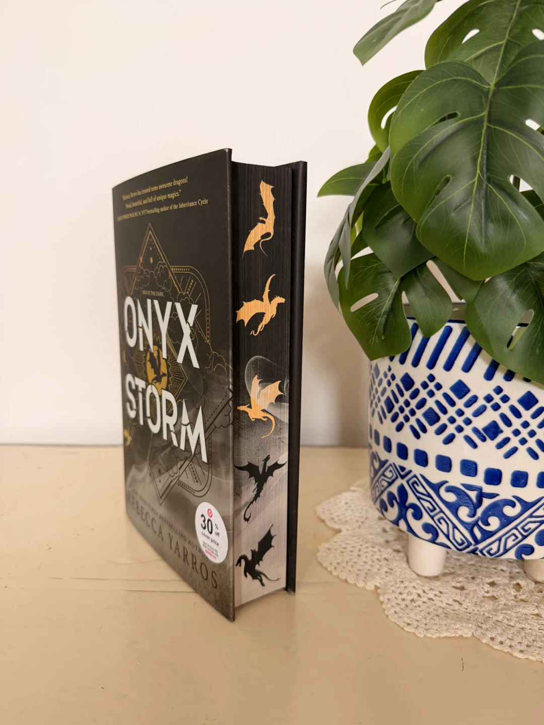 Brand New Deluxe Edition Onyx Storm by Rebecca Yarros