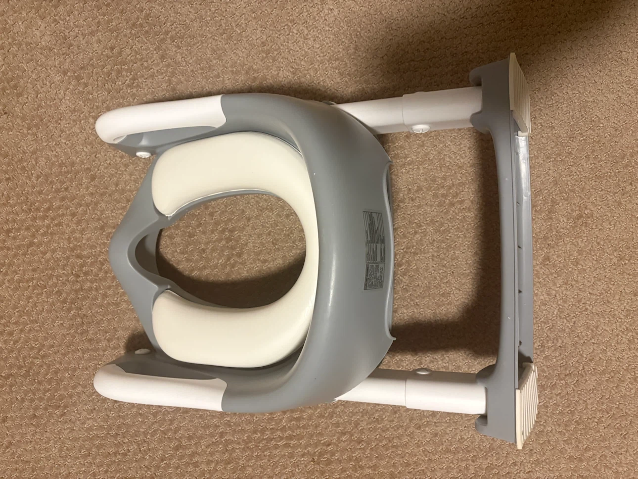 Grey and White Potty Training Seat - photo 2