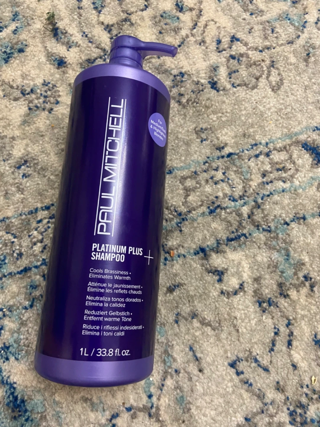 Paul Mitchell Platinum Plus Shampoo 1L