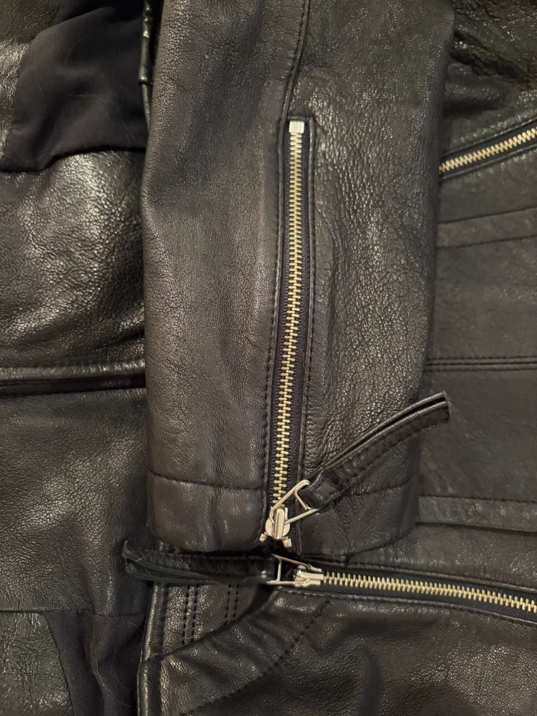 🍒Excellent leather jacket from Korea - photo 3