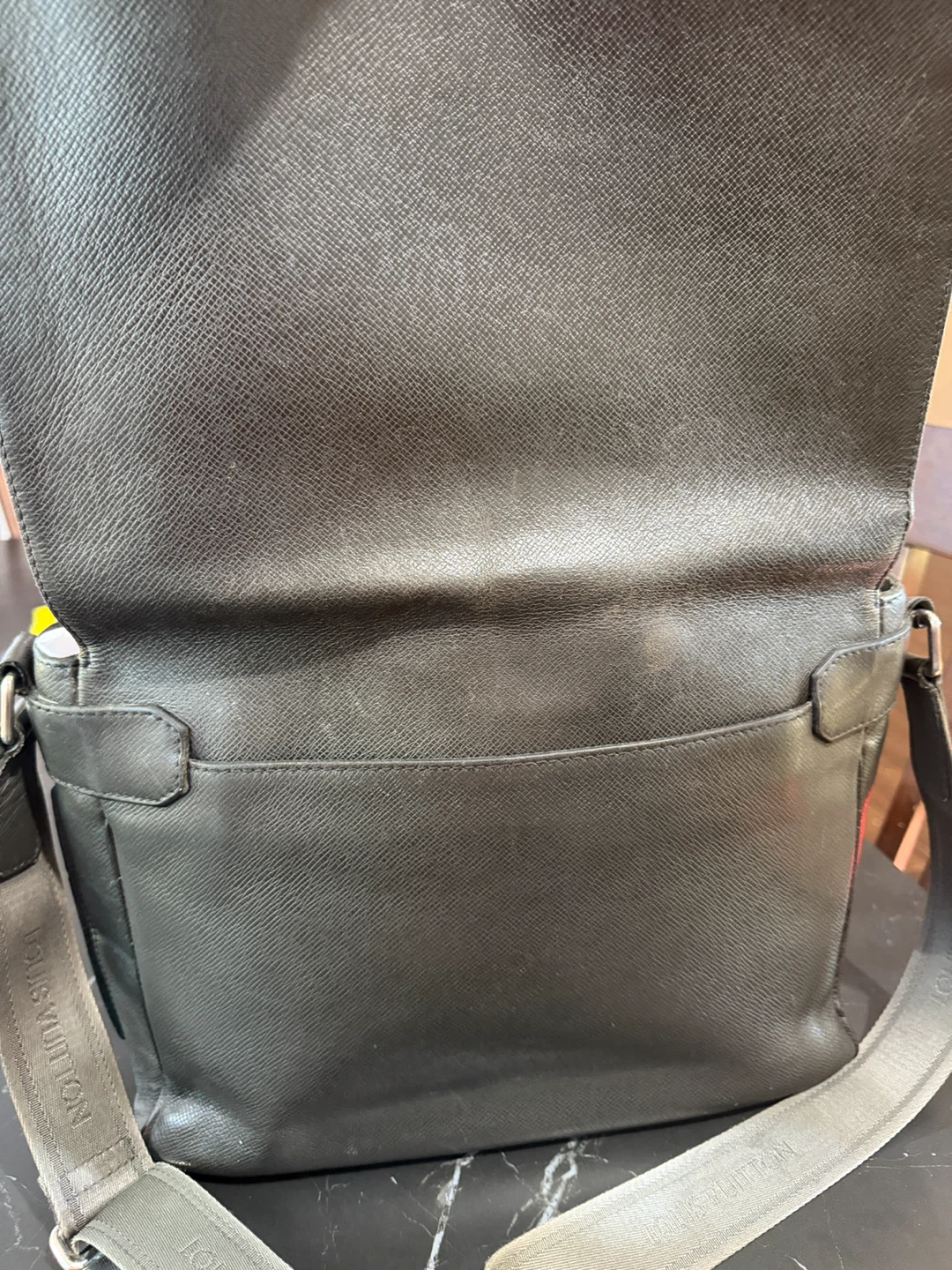 Authentic Louis Vuitton Taiga Messenger Bag - photo 3