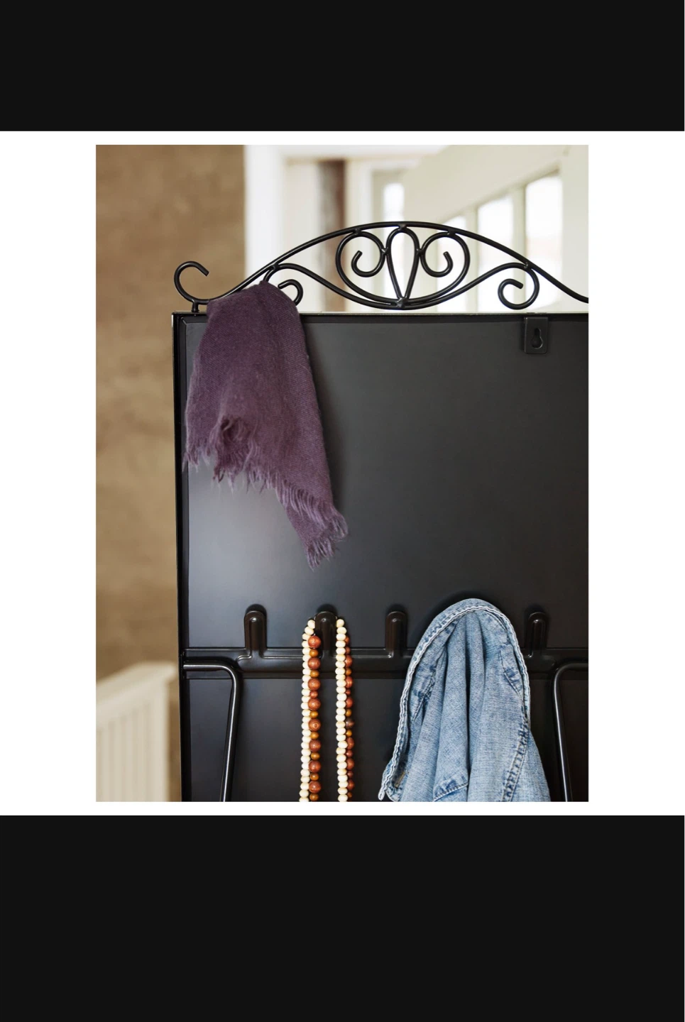Full Length Standing Mirror with Decorative Top - photo 5