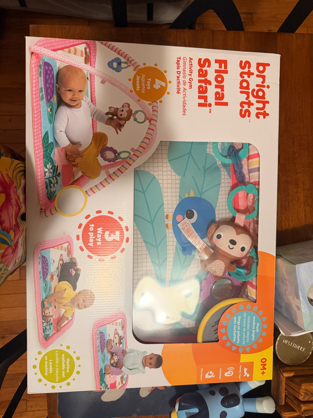 Bright Starts Floral Safari Activity Gym