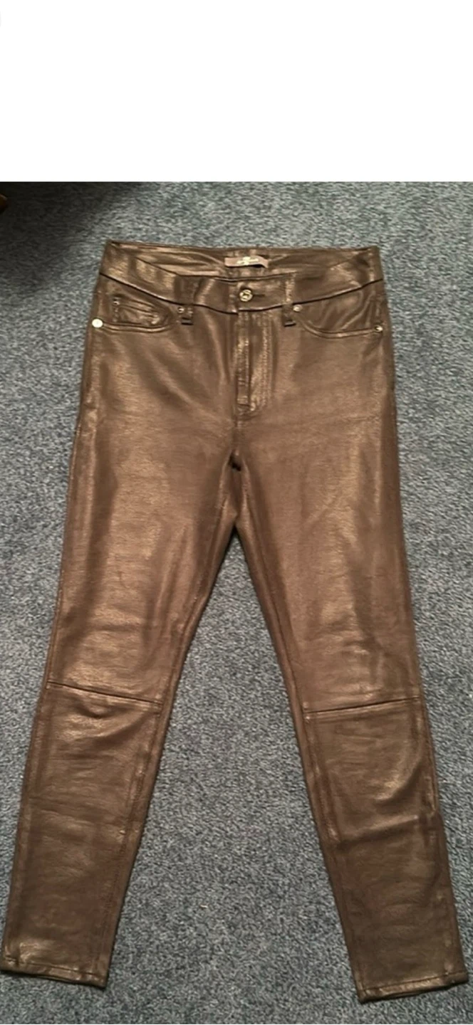 7 for all mankind suede like pants. Good condition. - photo 3
