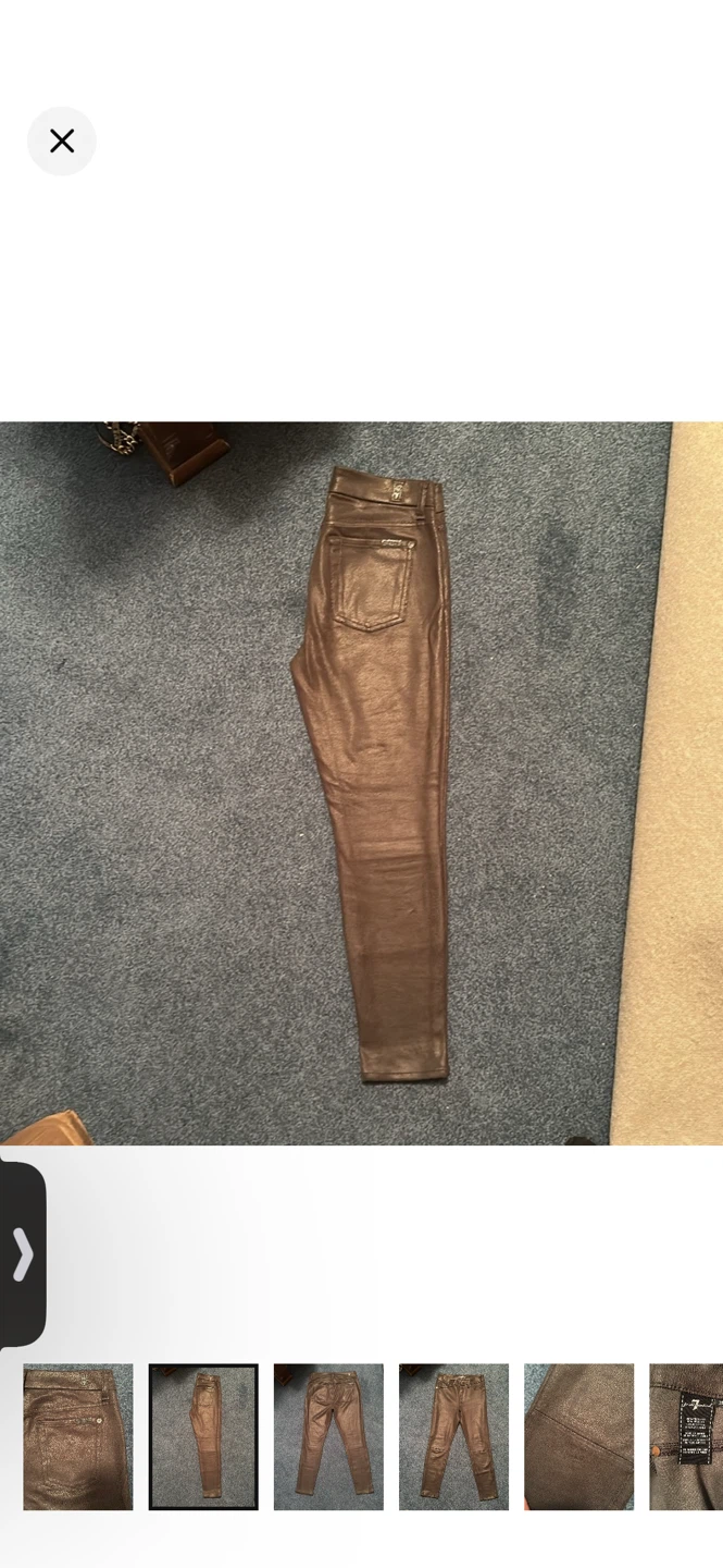 7 for all mankind suede like pants. Good condition. - photo 5