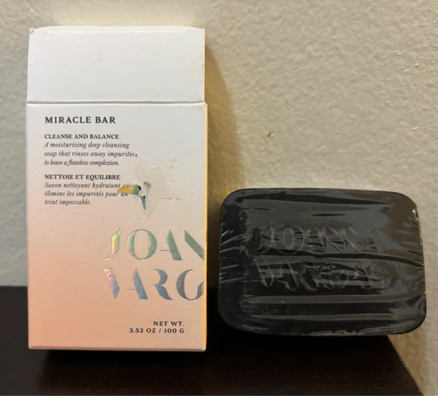NEW-Joan Vargas Miracle Bar Soap - 3.52 oz