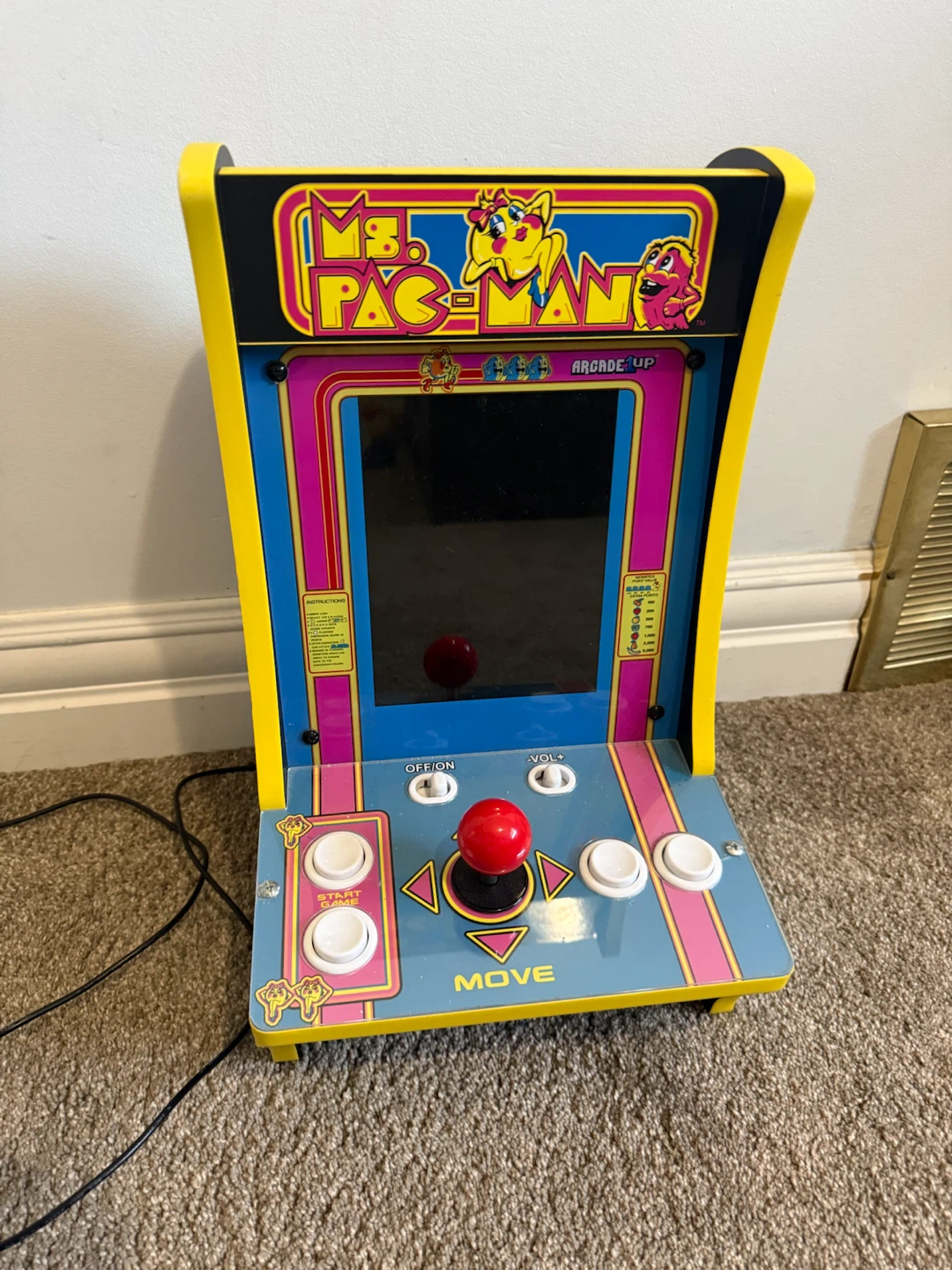 Arcade1Up Ms. Pac-Man Counter-cade