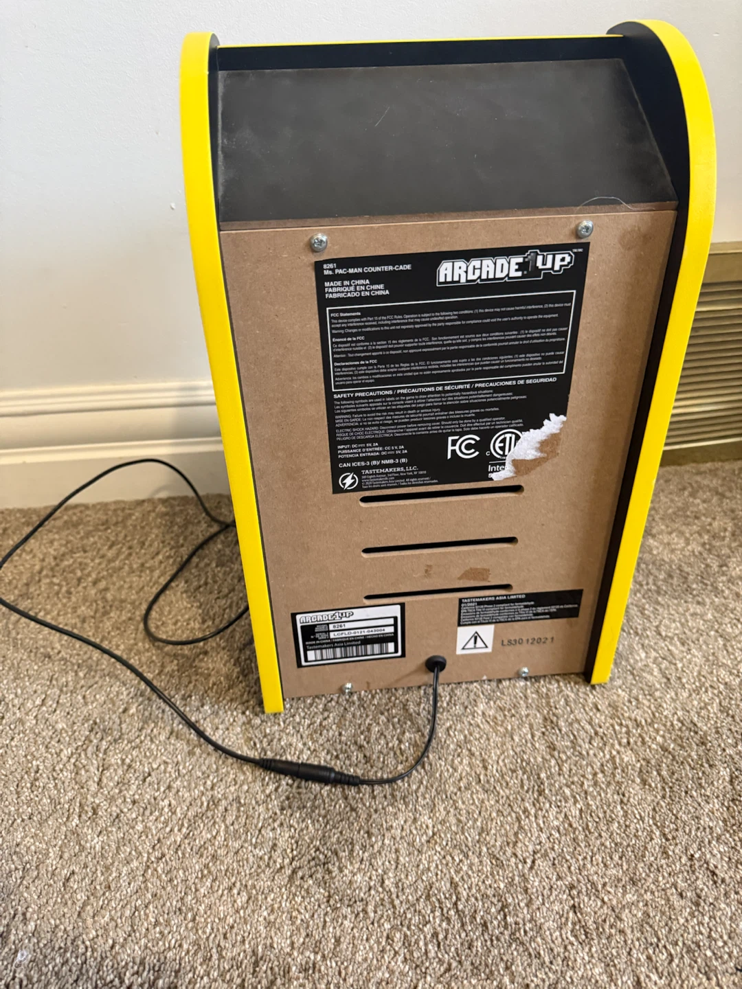 Arcade1Up Ms. Pac-Man Counter-cade - photo 3